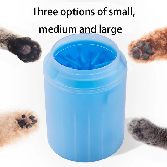Pet Paw Cleaner Cup – Portable Silicone Paw Washer for Dogs & Cats (Soft & Easy to Use)