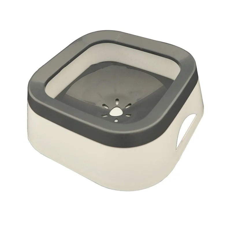 Anti-Spill Floating Water Bowl for Dogs & Cats (1L)